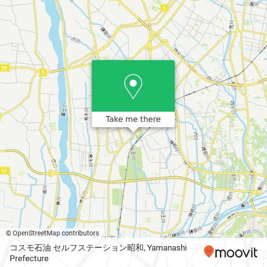 コスモ石油 セルフステーション昭和 map