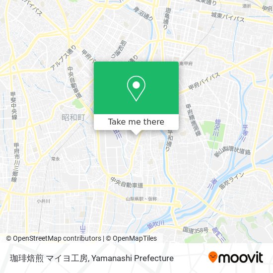 珈琲焙煎 マイヨ工房 map