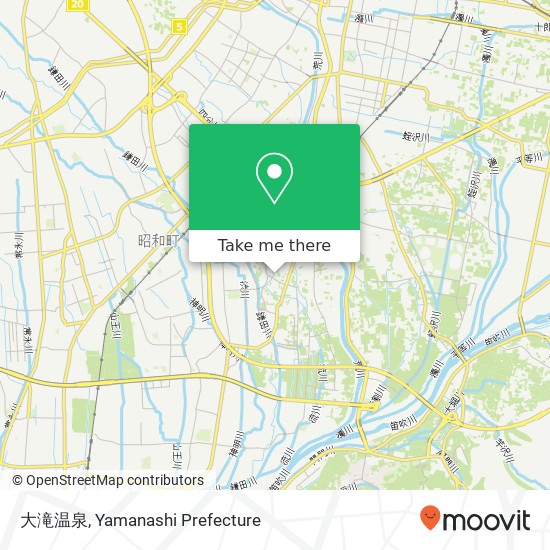大滝温泉 map