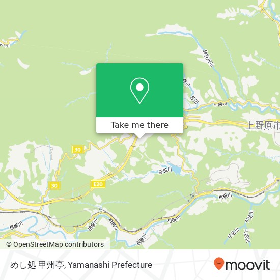 めし処 甲州亭 map