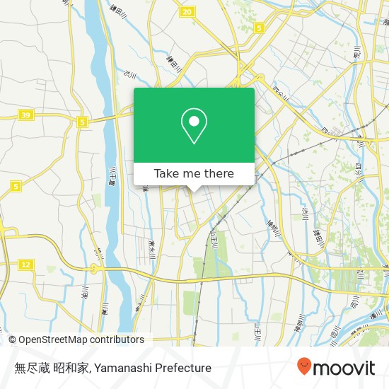 無尽蔵 昭和家 map