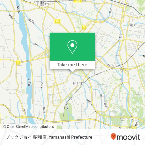 ブックジョイ 昭和店 map