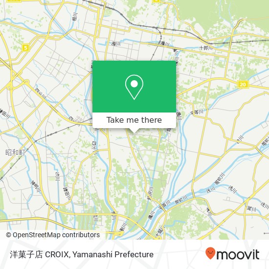 洋菓子店 CROIX map