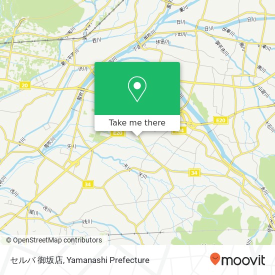セルバ 御坂店 map