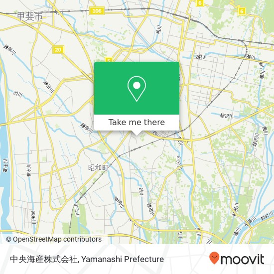 中央海産株式会社 map
