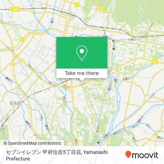 セブンイレブン 甲府住吉5丁目店 map