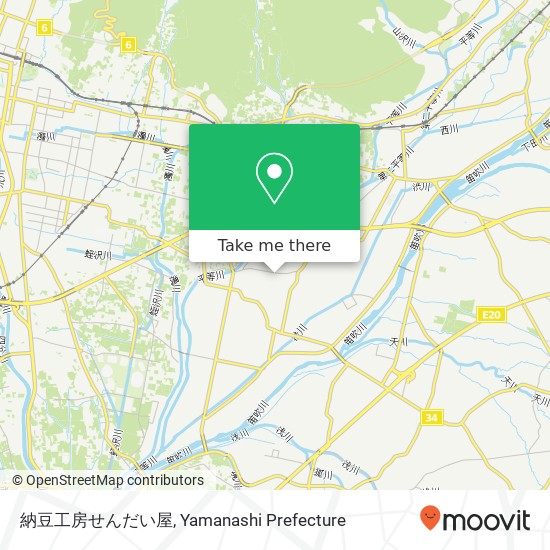 納豆工房せんだい屋 map