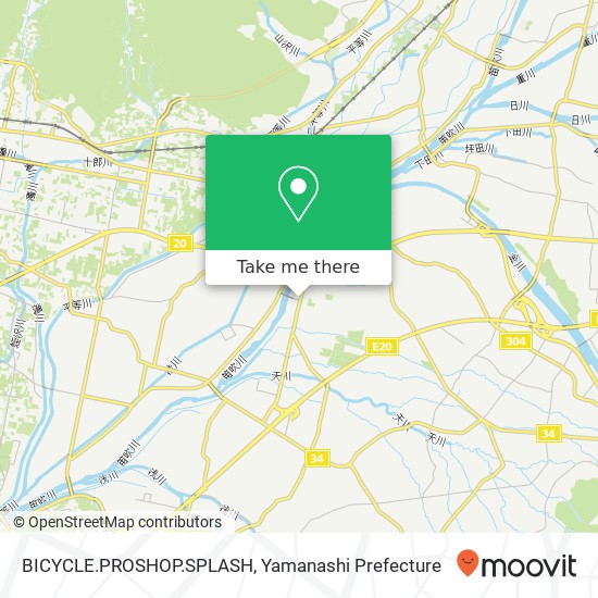 BICYCLE.PROSHOP.SPLASH map