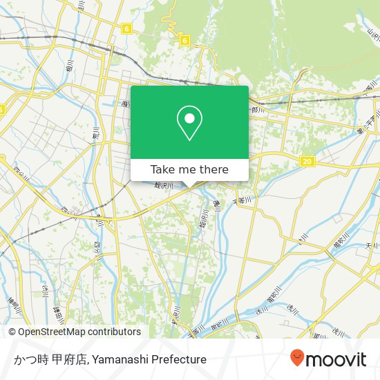 かつ時 甲府店 map