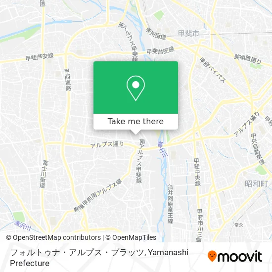 フォルトゥナ・アルプス・プラッツ map