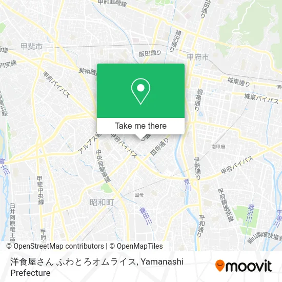 Western Food Restaurant Fluffy Omelette map