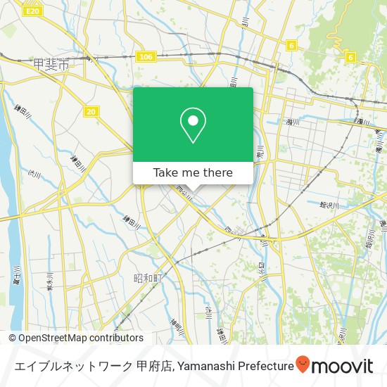 エイブルネットワーク 甲府店 map