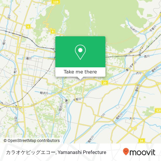 カラオケビッグエコー map