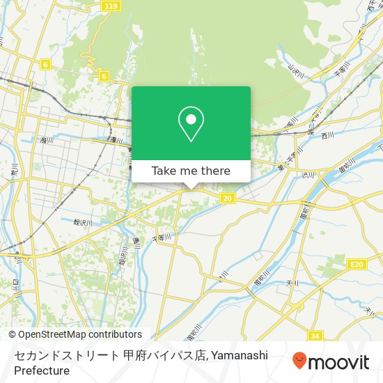 セカンドストリート 甲府バイパス店 map
