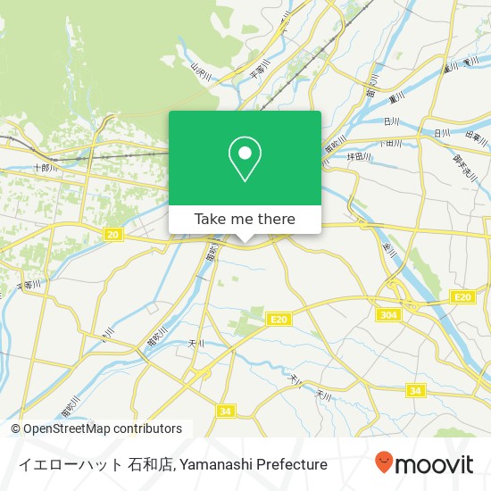 イエローハット 石和店 map