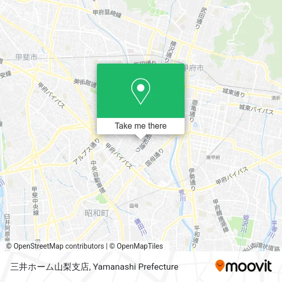 三井ホーム山梨支店 map