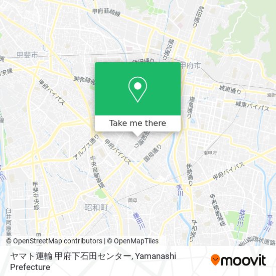 ヤマト運輸 甲府下石田センター map