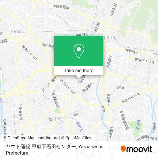 ヤマト運輸 甲府下石田センター map