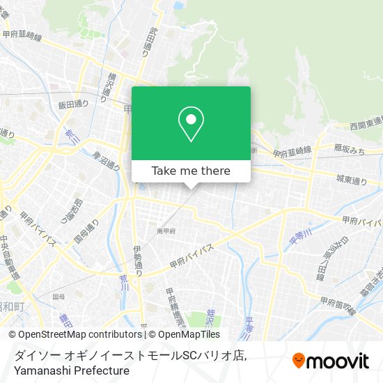 ダイソー オギノイーストモールSCバリオ店 map