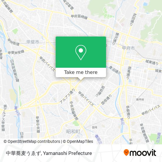 中華蕎麦うゑず map