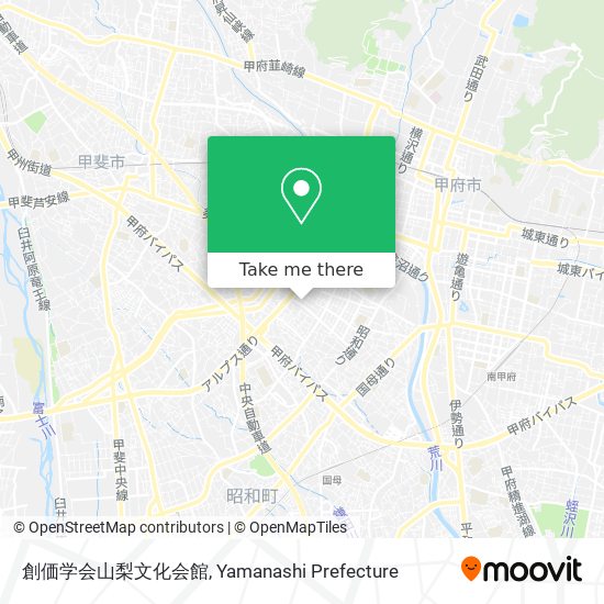 創価学会山梨文化会館 map