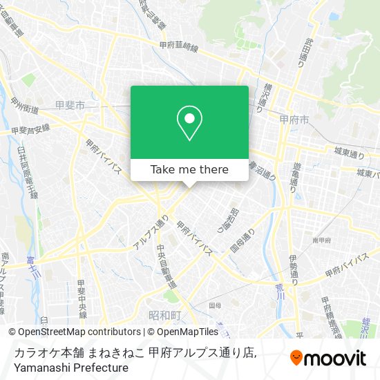 カラオケ本舗 まねきねこ 甲府アルプス通り店 map