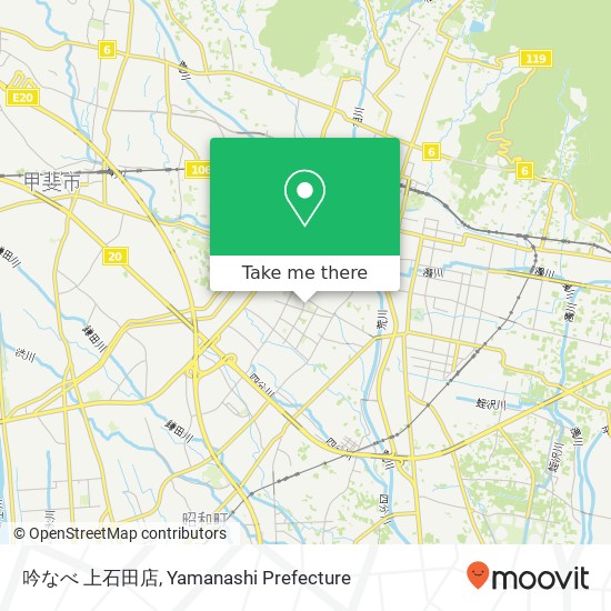 吟なべ 上石田店 map