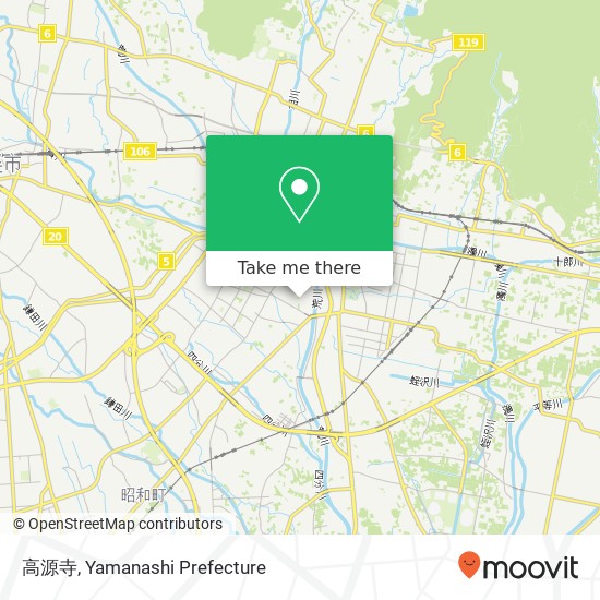 高源寺 map