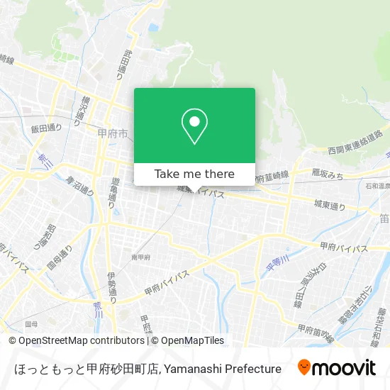 ほっともっと甲府砂田町店 map