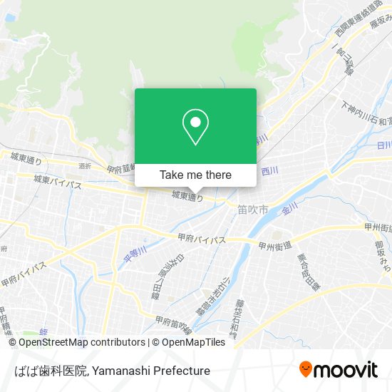 ばば歯科医院 map