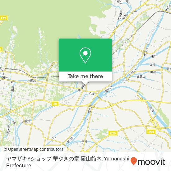 ヤマザキYショップ 華やぎの章 慶山館内 map