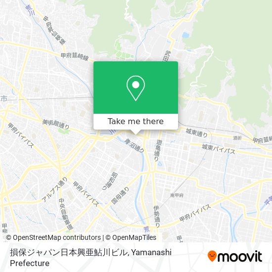 損保ジャパン日本興亜鮎川ビル map