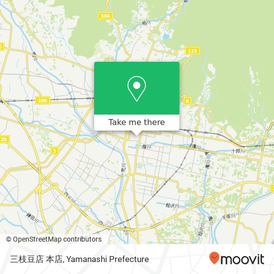 三枝豆店 本店 map