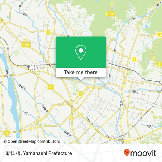 新田橋 map