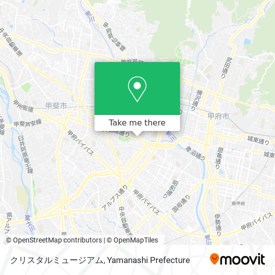 クリスタルミュージアム map