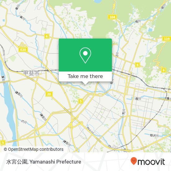 水宮公園 map