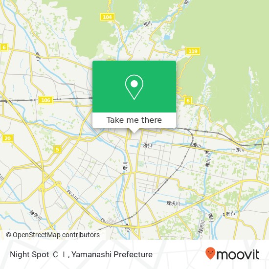 Night Spot ＣＩ map