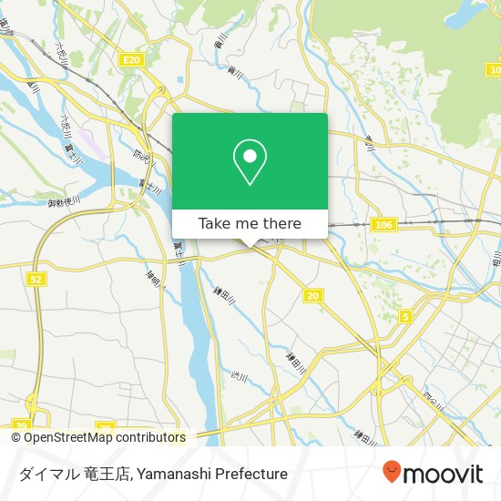 ダイマル 竜王店 map