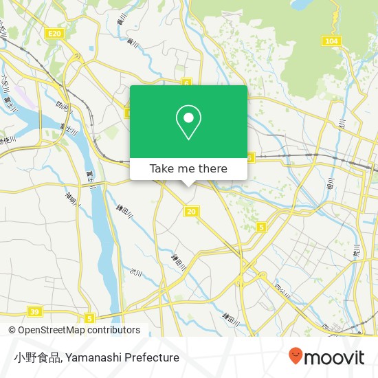 小野食品 map
