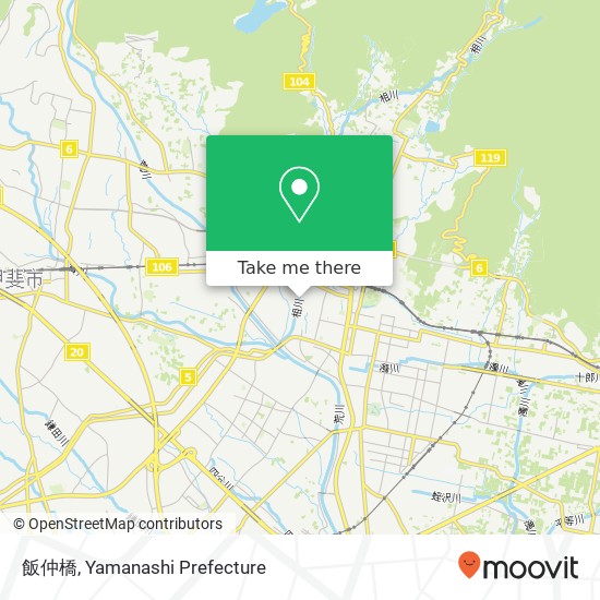 飯仲橋 map