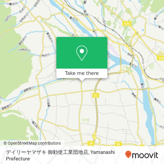 デイリーヤマザキ 御勅使工業団地店 map