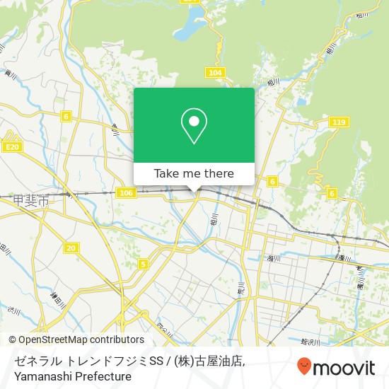 ゼネラル トレンドフジミSS / (株)古屋油店 map