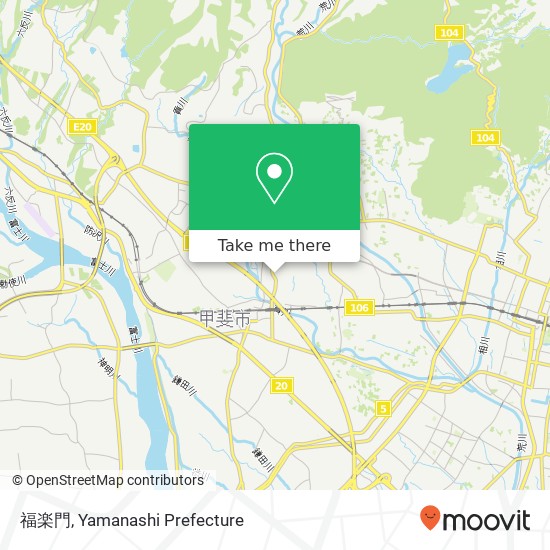 福楽門 map