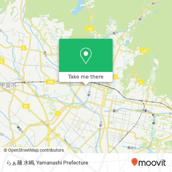 らぁ麺 水嶋 map