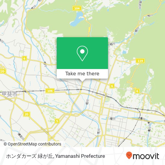 ホンダカーズ 緑が丘 map