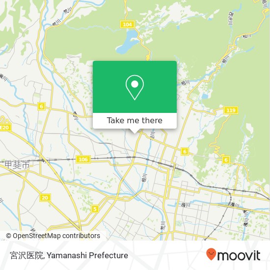 宮沢医院 map