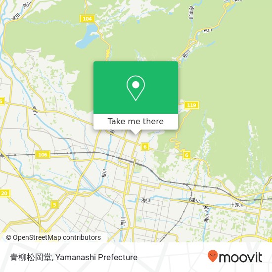 青柳松岡堂 map