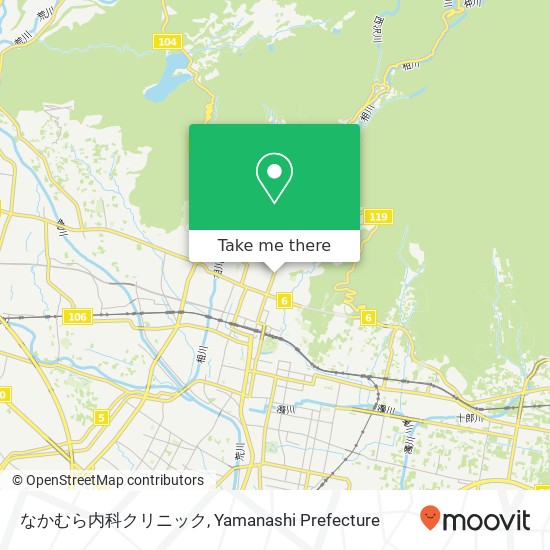 なかむら内科クリニック map