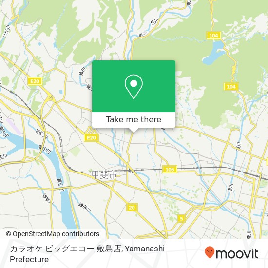 カラオケ ビッグエコー 敷島店 map