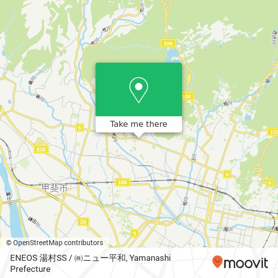 ENEOS 湯村SS / ㈱ニュー平和 map